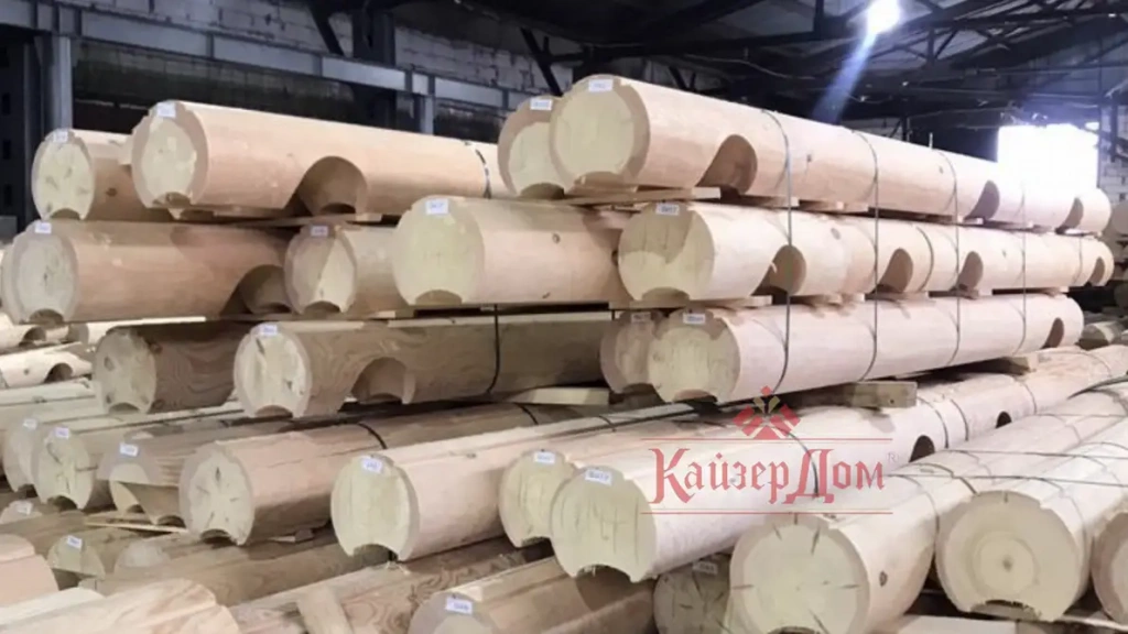Стеновой комплект с финским профилем на производстве КайзерДом