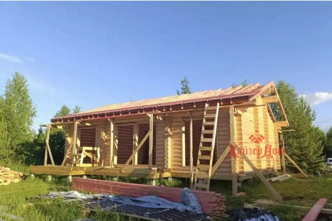 Фотография - Проект дома «Дом из ОЦБ 240 мм в Нижегородской области: кейс строительства в ипотеку» 