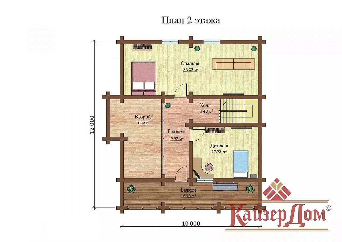 Планировка и чертежи дома Дом в Дороничах