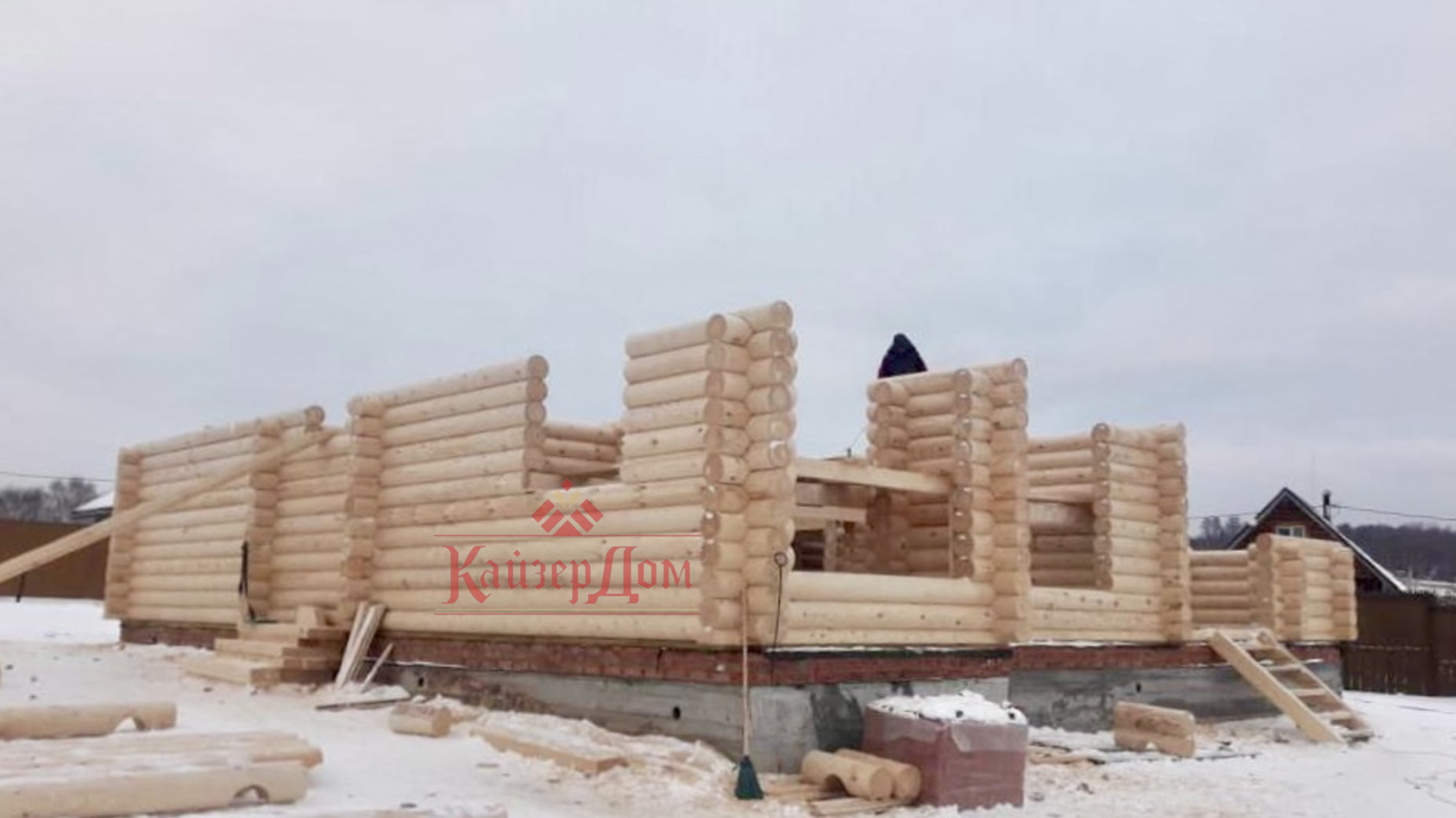 Фотография - Строительство дома по проекту “Северный” в Нижнем Новгороде 123 м²