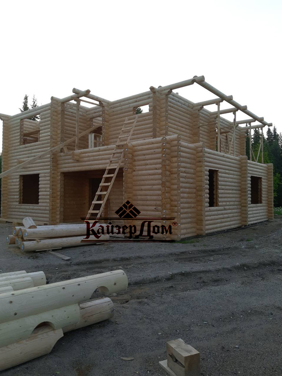 Фотография - Проект дома «Уфа деревянный дом построен!» 