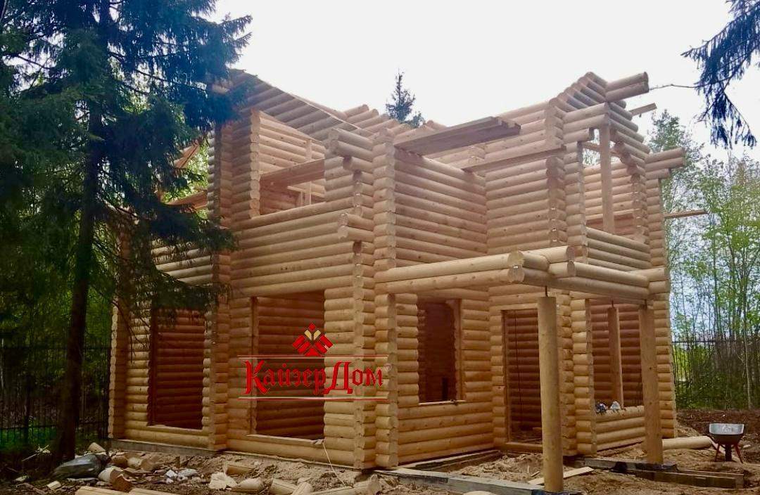 Фотография - Проект дома «Смета дома из оцилиндрованного бревна 185 м² в Подмосковье» 