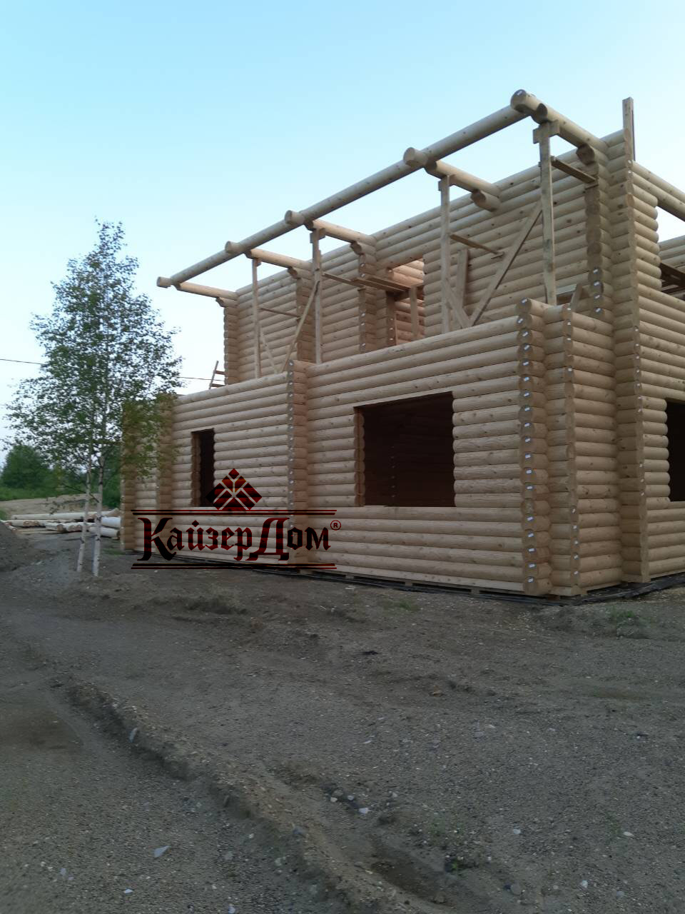 Фотография - Проект дома «Уфа деревянный дом построен!» 