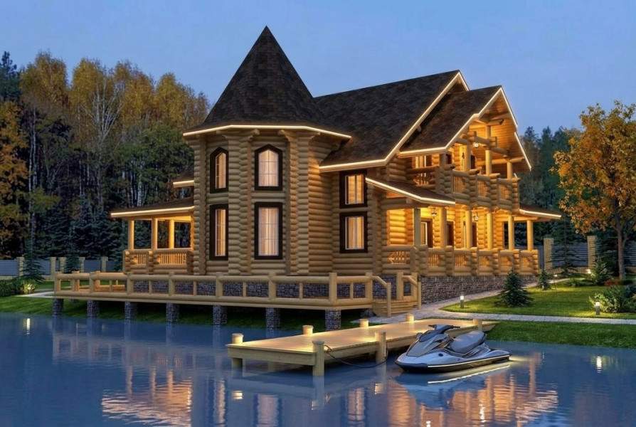 Проект Никольский — Оцилиндрованное бревно