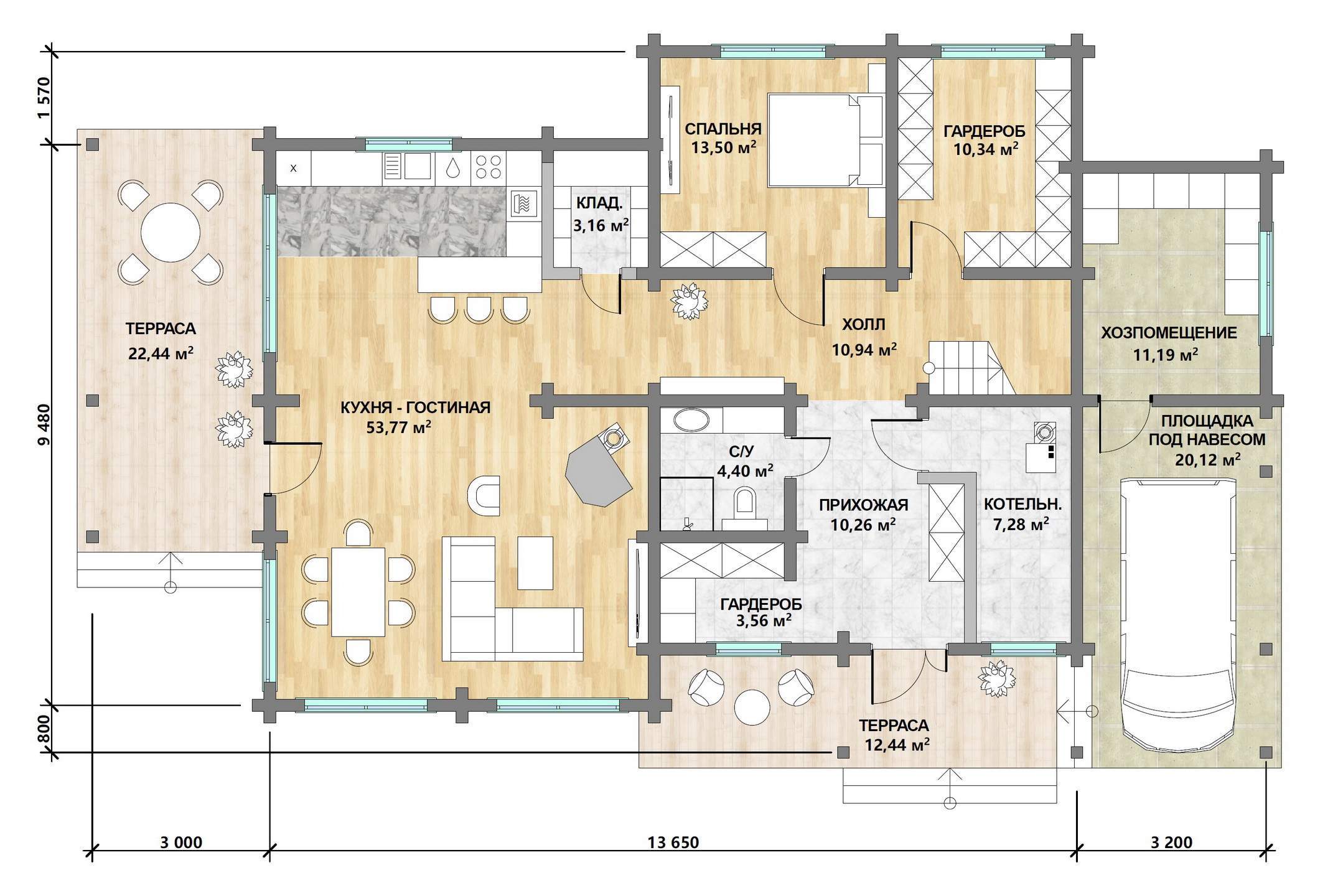 Фотография - Проект дома «Домодедовский» 243 м²