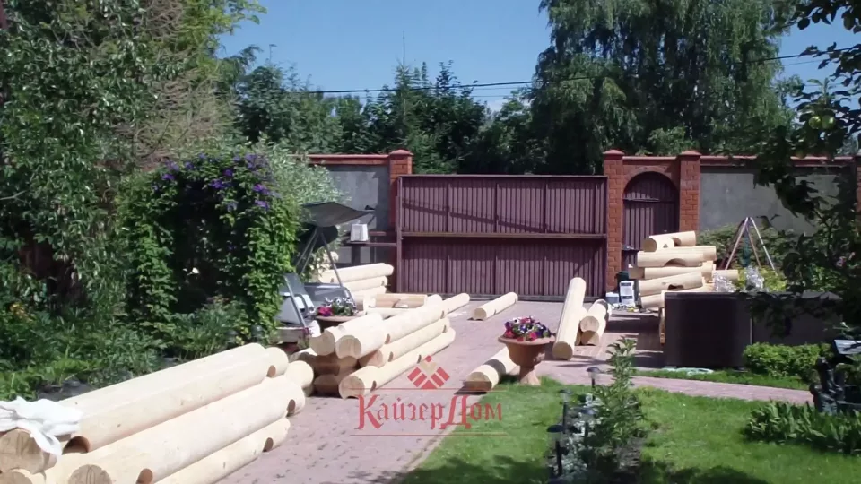 Дом из оцилиндрованного бревна «Лейпциг» 147 м² в Балашихе — фотография 3