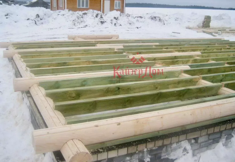 Дом из оцилиндрованного бревна 137 м² в Кирове — фотография 10