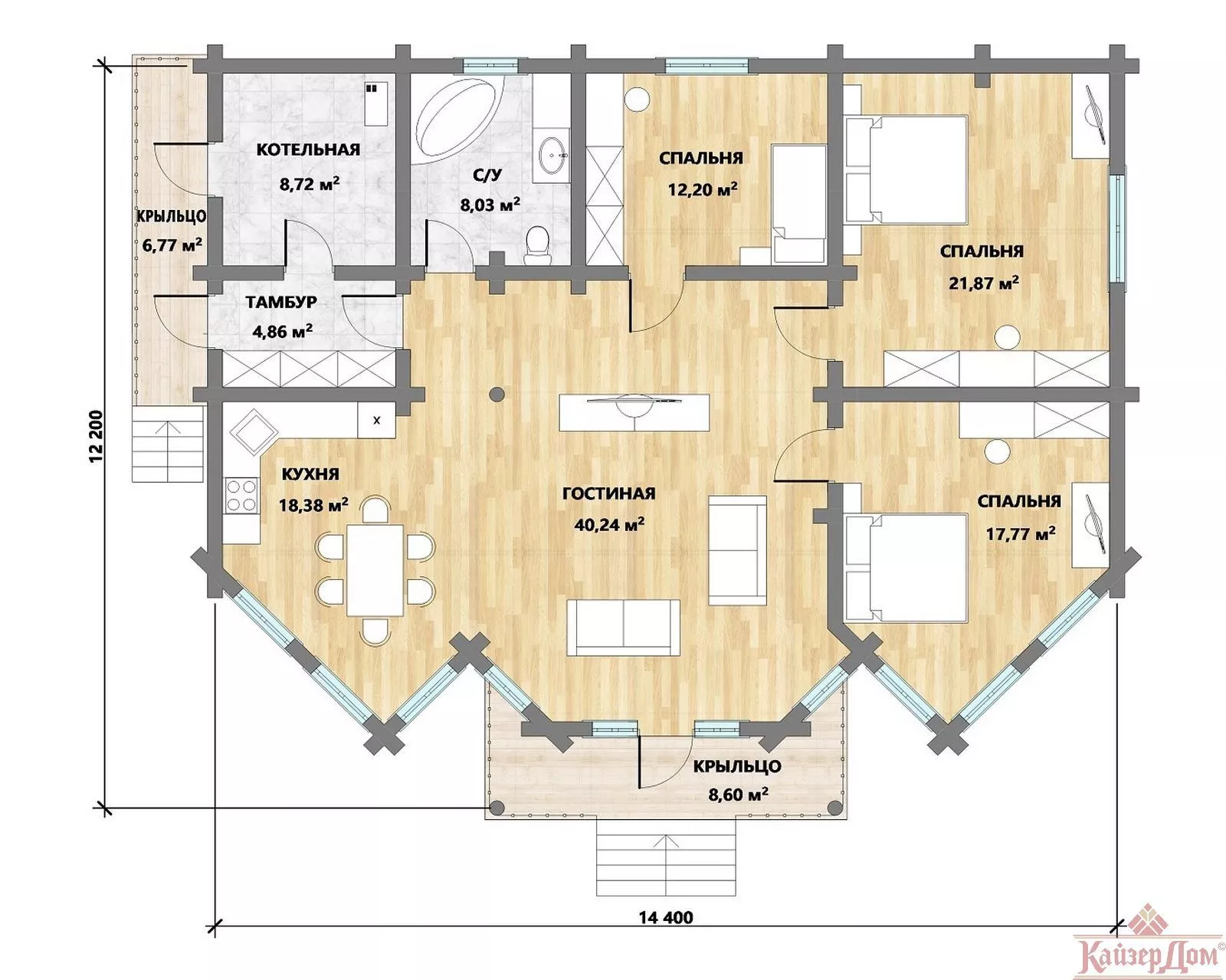 Фотография - Проект дома «Лейпциг» 147 м²