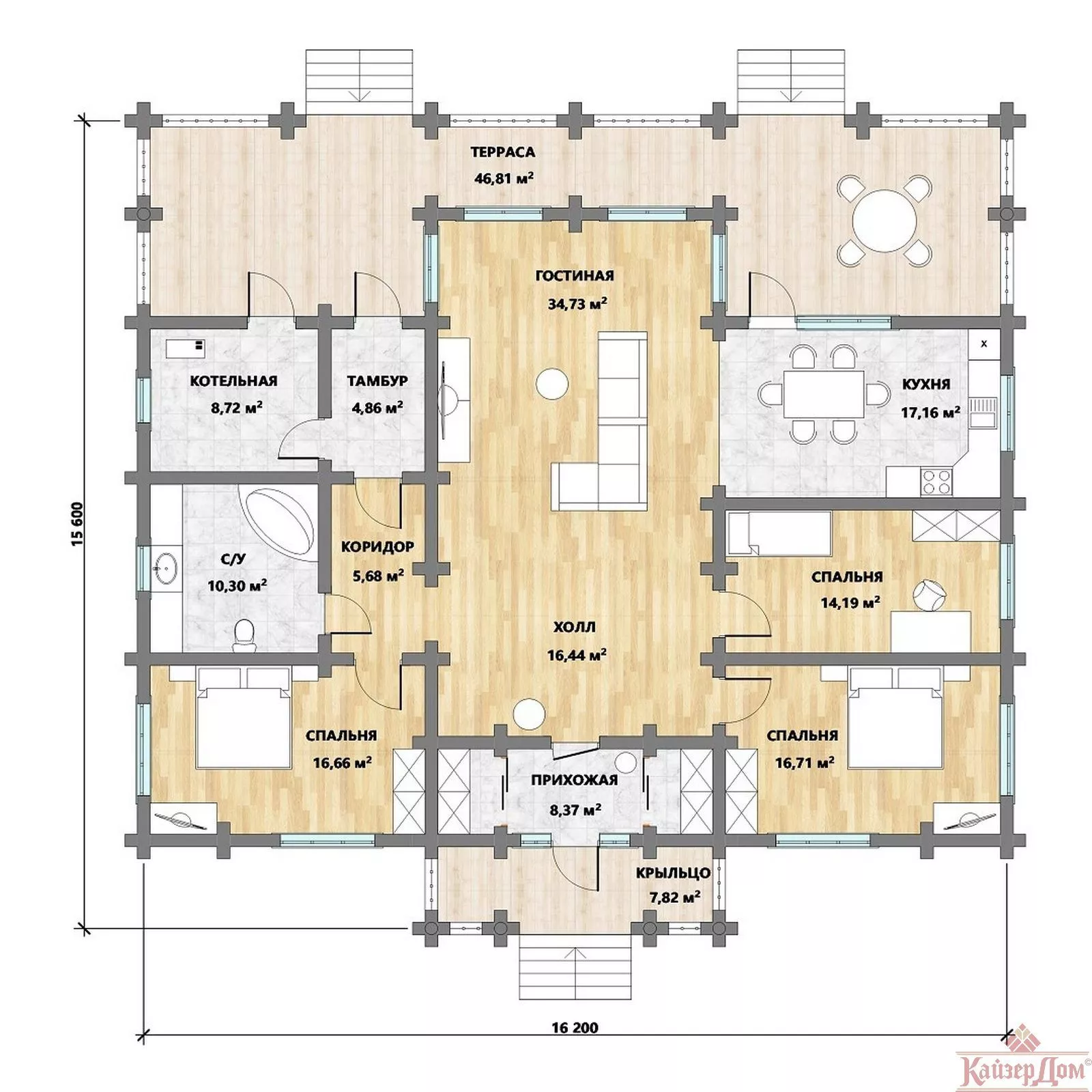 Фотография - Проект дома «Успенский» 207 м²