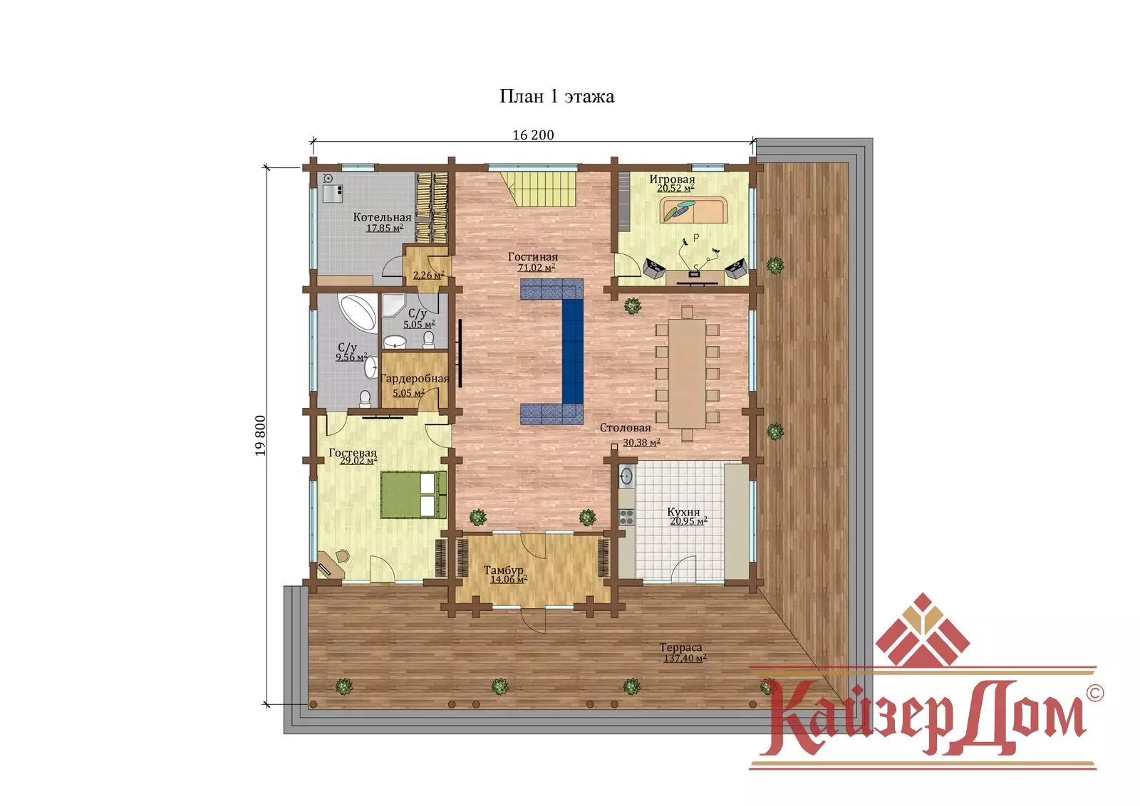 Фотография - Проект дома «Порту» 594 м²