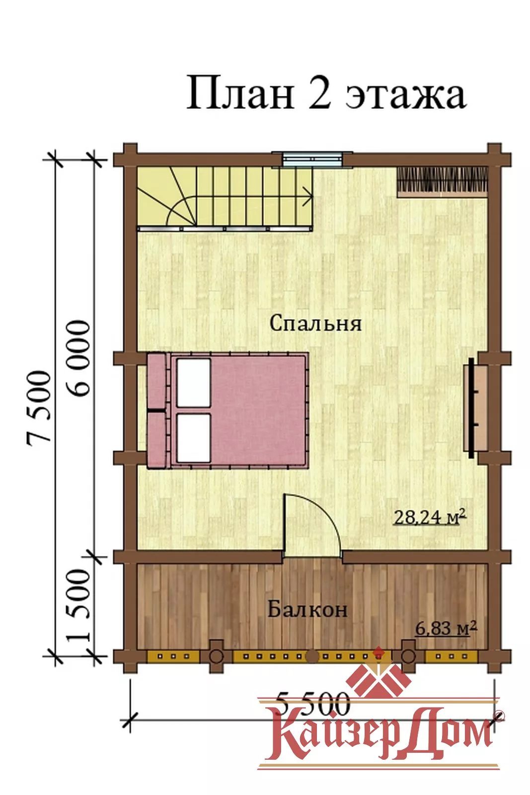 Фотография - Березовка 74 м²