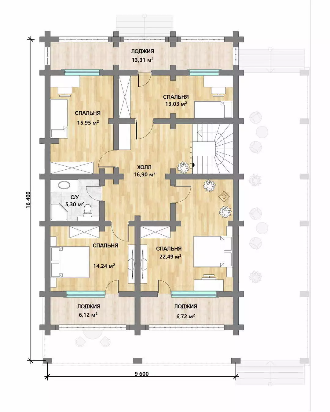 Фотография - Проект дома «Калужский» 298 м²