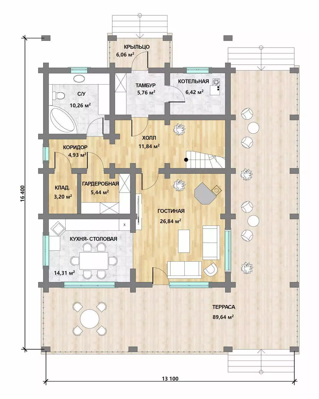 Фотография - Проект дома «Калужский» 298 м²